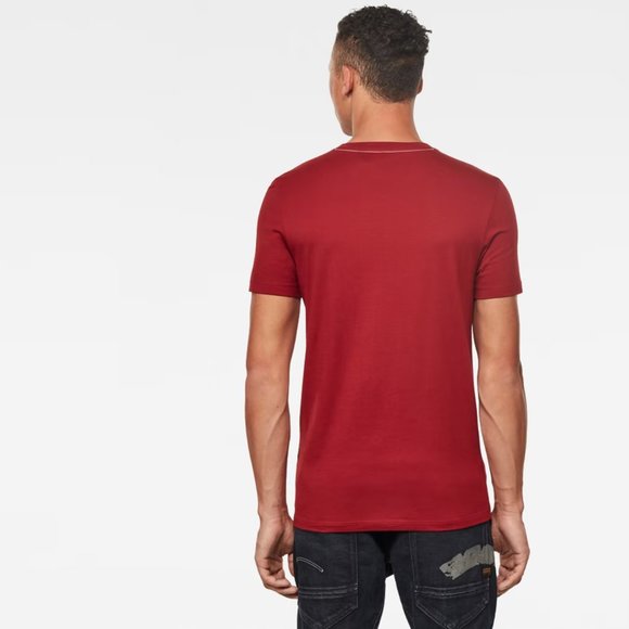 DRY RED ORIGINALS LOGO SLIM T-SHIRT - Picture 4 of 9